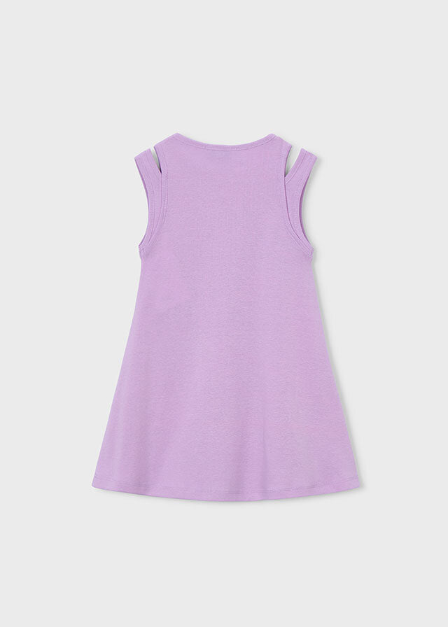 Mayoral Vestito bambina lilac 3938-92-6K – vista 4
