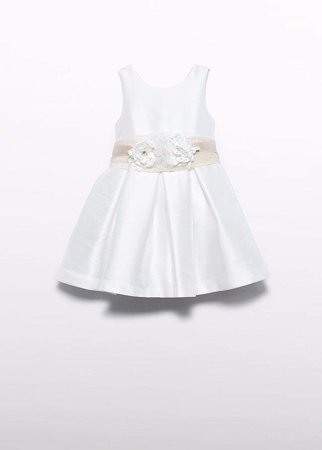 Abel & Lula vestito bambina modello 5030 panna – vista 4