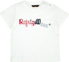 RefrigiWear T-shirt neonato bianco