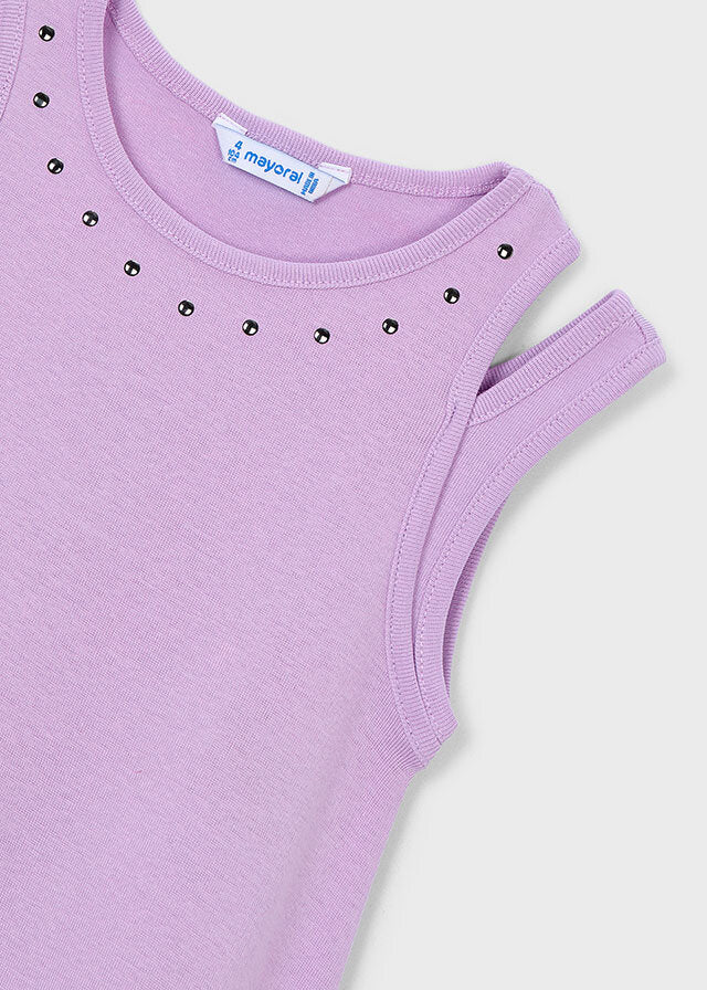 Mayoral Vestito bambina lilac 3938-92-6K – vista 5