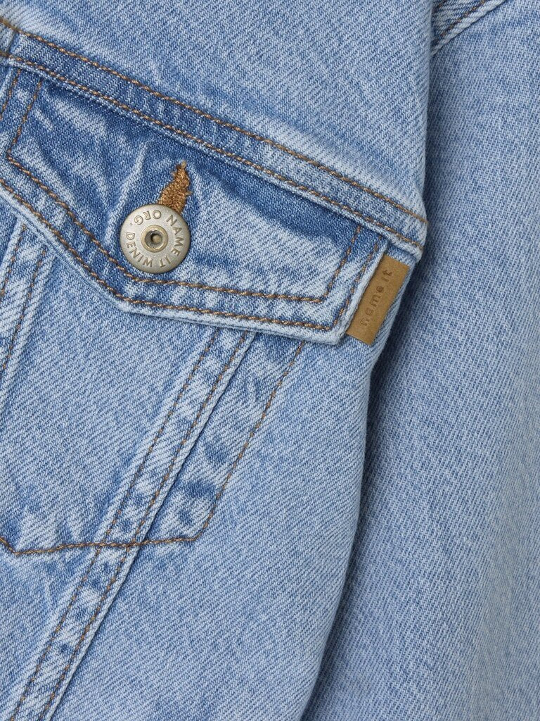 Name It giubbino bambino in cotone blu - vista alternativa 4