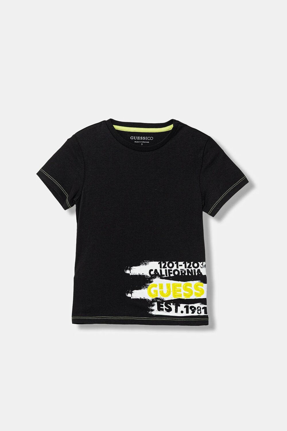 Guess Kids T-shirt a manica corta bambino N6RI02 spicy rosso – vista 3