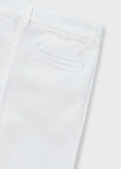 Mayoral Pantaloni chino bambino panna – vista 5