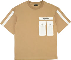 RefrigiWear T-shirt ragazzo beige chiaro modello R1506TS26