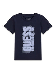 Guess Kids T-shirt a manica corta bambino N6RI11 bianco – vista 3