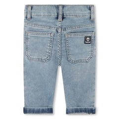 Timberland jeans neonato in denim - vista alternativa 2