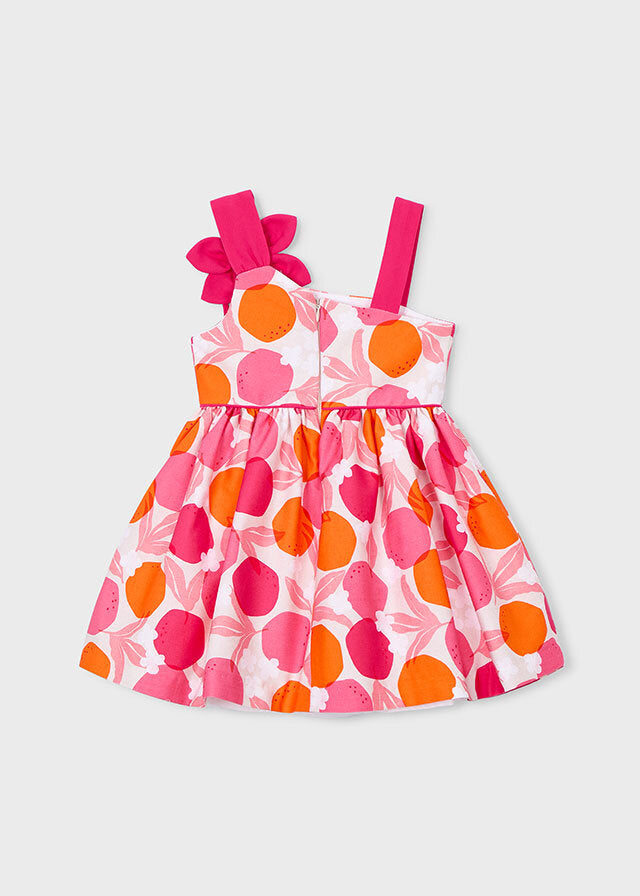 Mayoral Vestito asimmetrico bambina clavel – vista 3