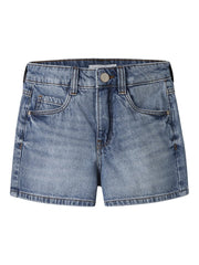 Name It shorts bambina in cotone blu