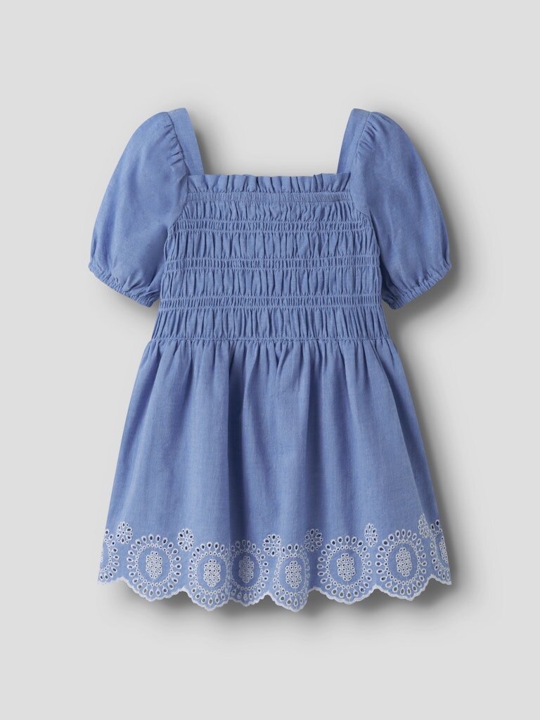 Name It abito bambina in cotone viola - vista alternativa 3