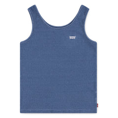 Levi's top bambina in cotone blu
