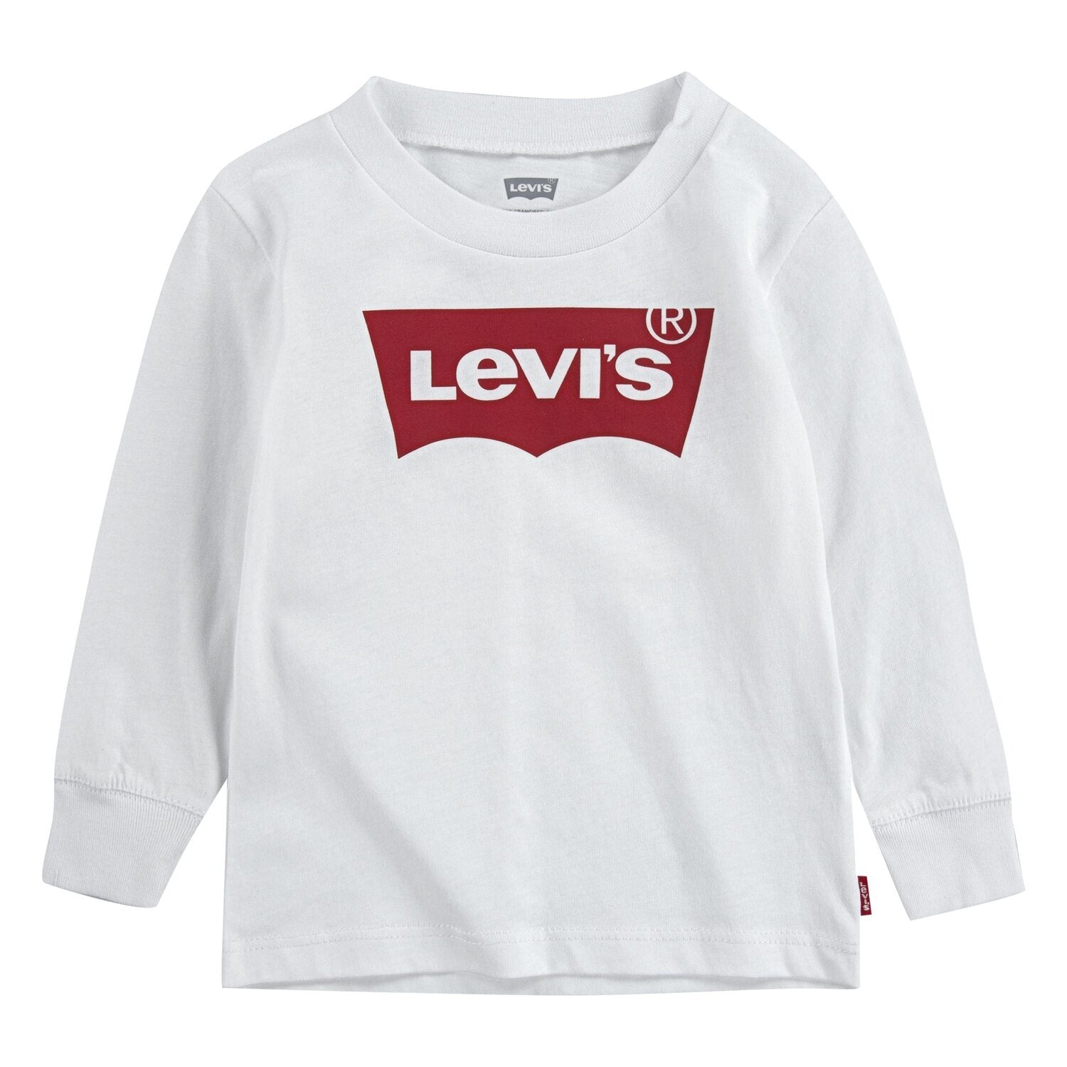 Levi's T-shirt neonato con logo Batwing bianco - vista alternativa 5