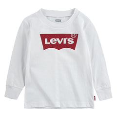 Levi's T-shirt neonato con logo Batwing bianco - vista alternativa 5