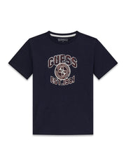 Guess Kids T-shirt a manica corta ragazzo L6RI13 blu – vista 3