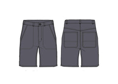 Guess Kids Shorts worker in gabardine tinti in capo bambino baby blu – vista 3