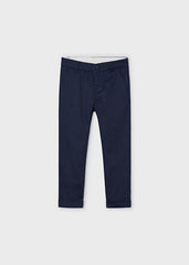 Mayoral Pantalone lino elegante bambino ciano