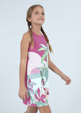 Mayoral Vestito ragazza buganvilla
