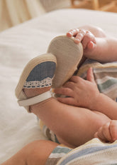 Mayoral Newborn Espadrillas neonata bluestone