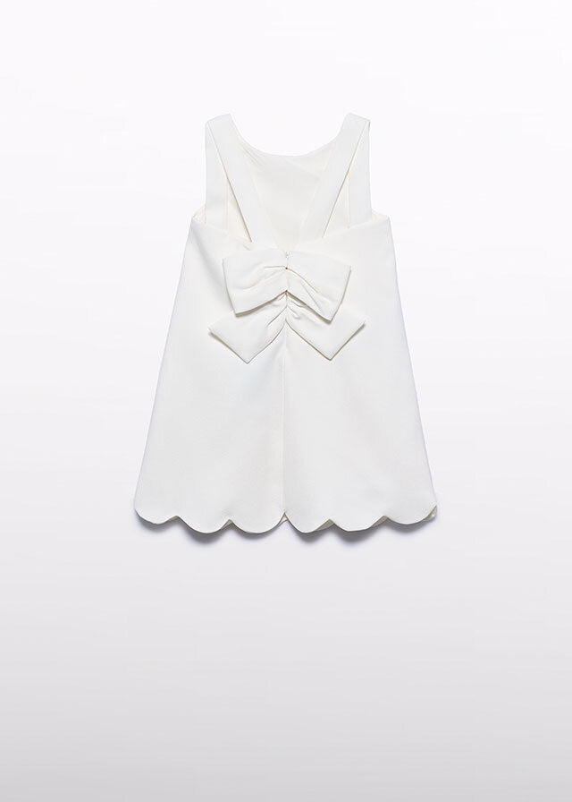 Abel & Lula vestito bambina modello 5055 panna – vista 3