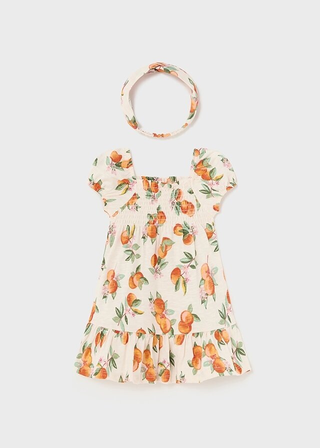 Mayoral Vestito stampa bambina baby clementina