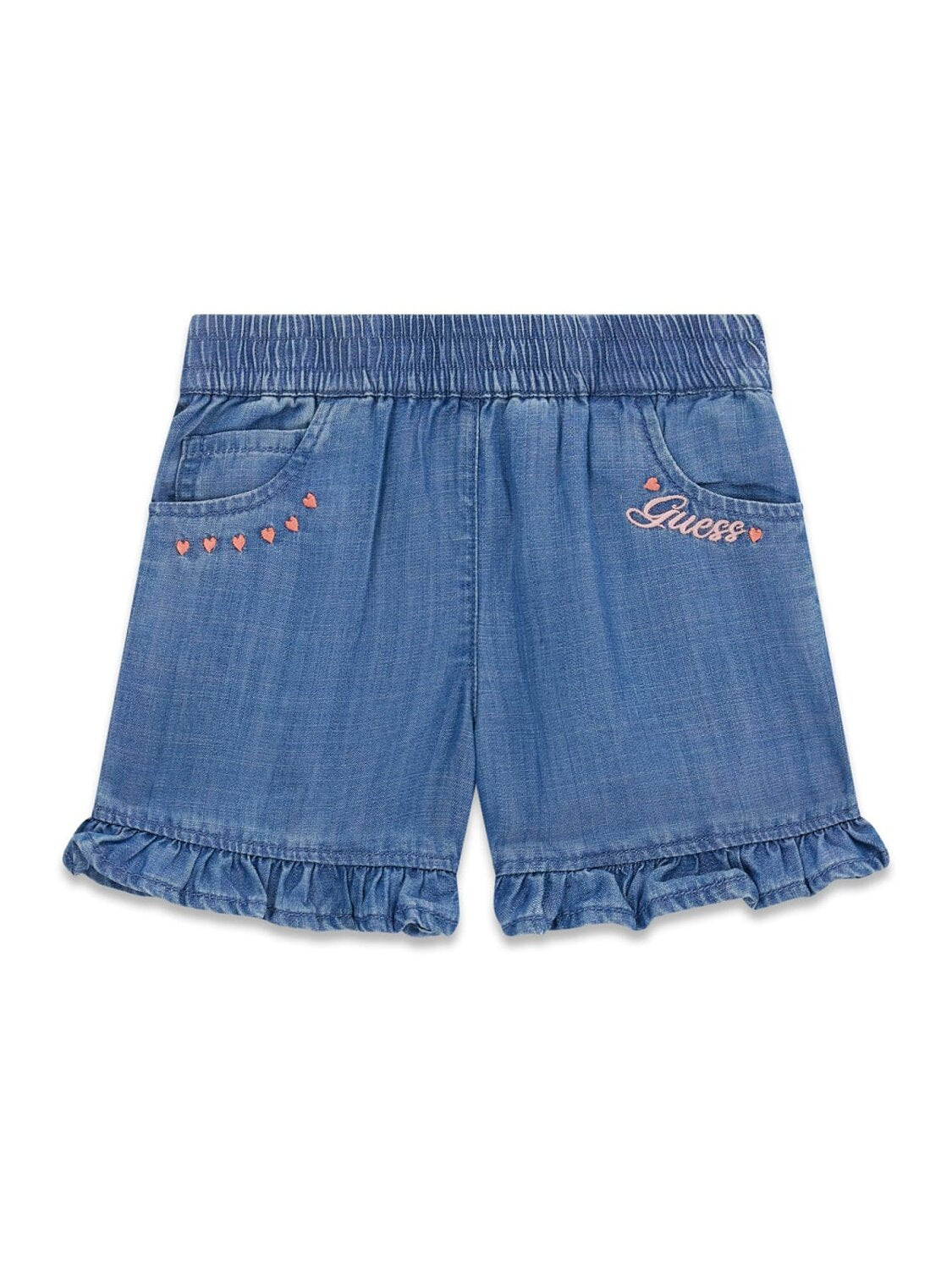 Guess Kids Shorts lyocell bambina magic summer blu wa