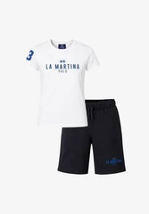 La Martina completo due pezzi ragazzo in cotone modello MAB0036
