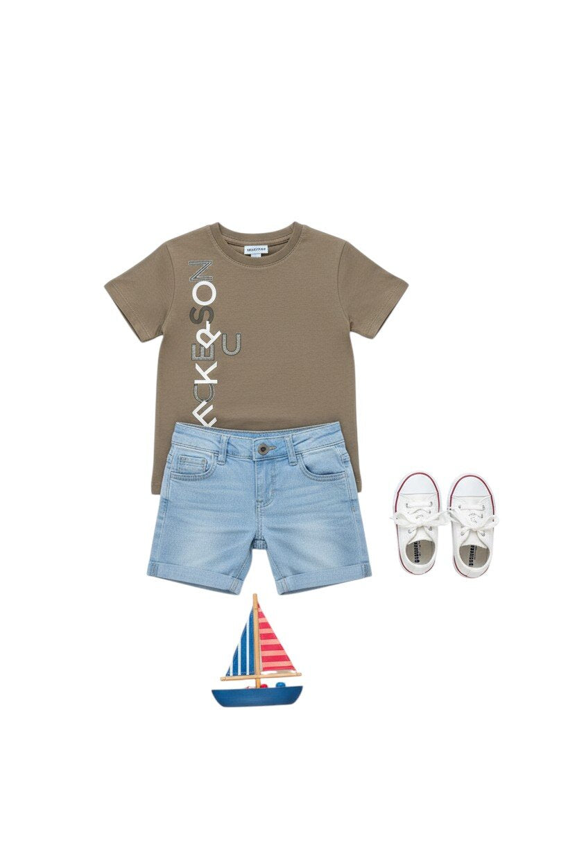 Jeckerson T-shirt ragazzo bianco modello J5176TS26