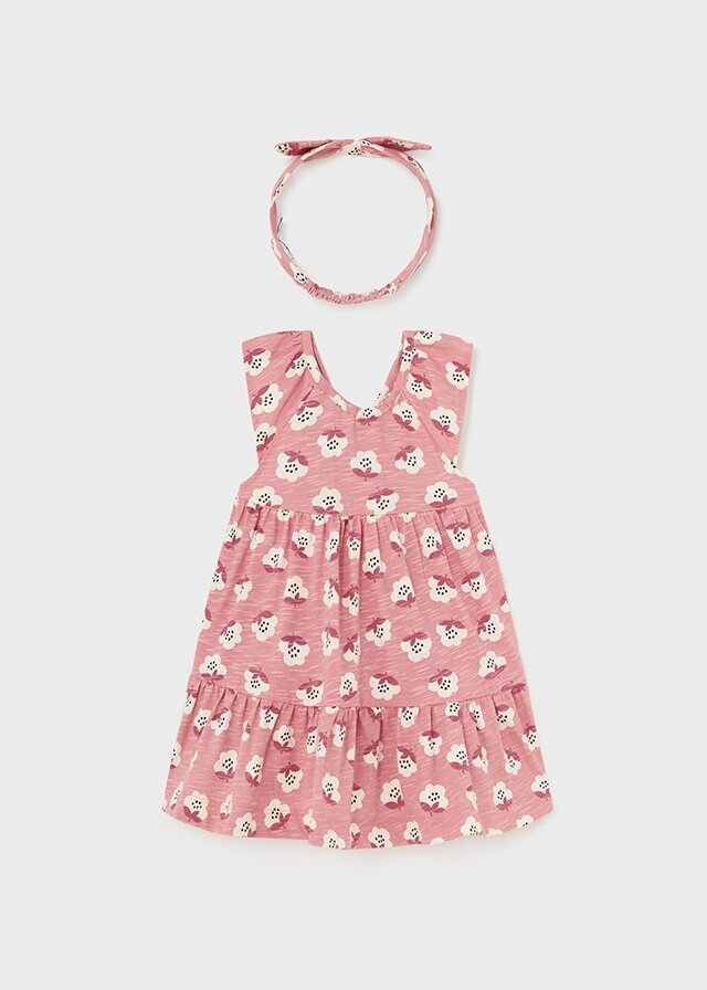 Mayoral Vestito stampa bambina baby peonia