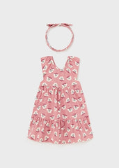 Mayoral Vestito stampa bambina baby peonia