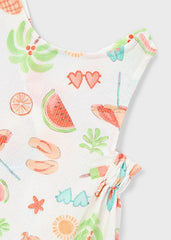 Mayoral Vestito bambina zucca – vista 6