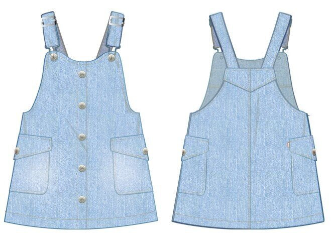 Levi's tuta neonata in cotone