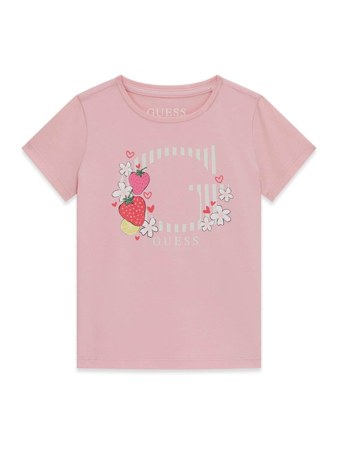 Guess Kids T-shirt a manica corta bambina K6GI00 bianco