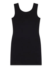 Guess Kids Abito jersey stretch spalla larga ragazzo nero – vista 2