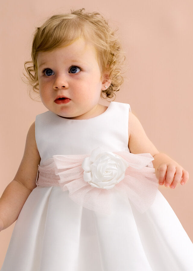 Abel & Lula vestito baby bambina modello 5010 panna – vista 3