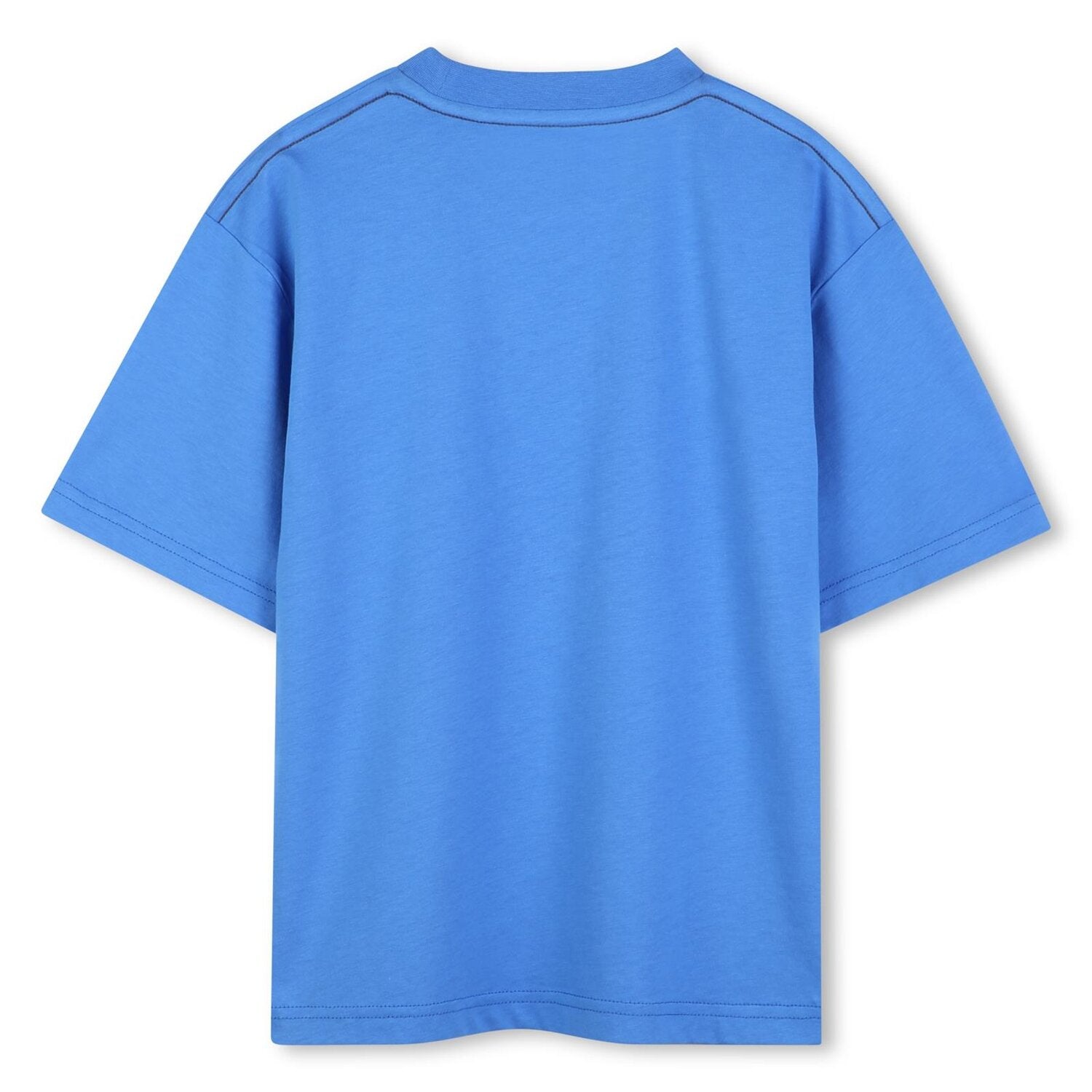 Timberland T-shirt bambino a manica corta blu - vista alternativa 2