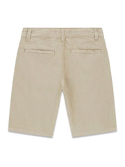 Guess Kids Shorts chino misto lino ragazza beige pietra – vista 2