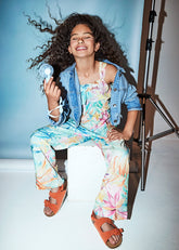 Mayoral Completo pant.lungo stampato ragazza multicolor