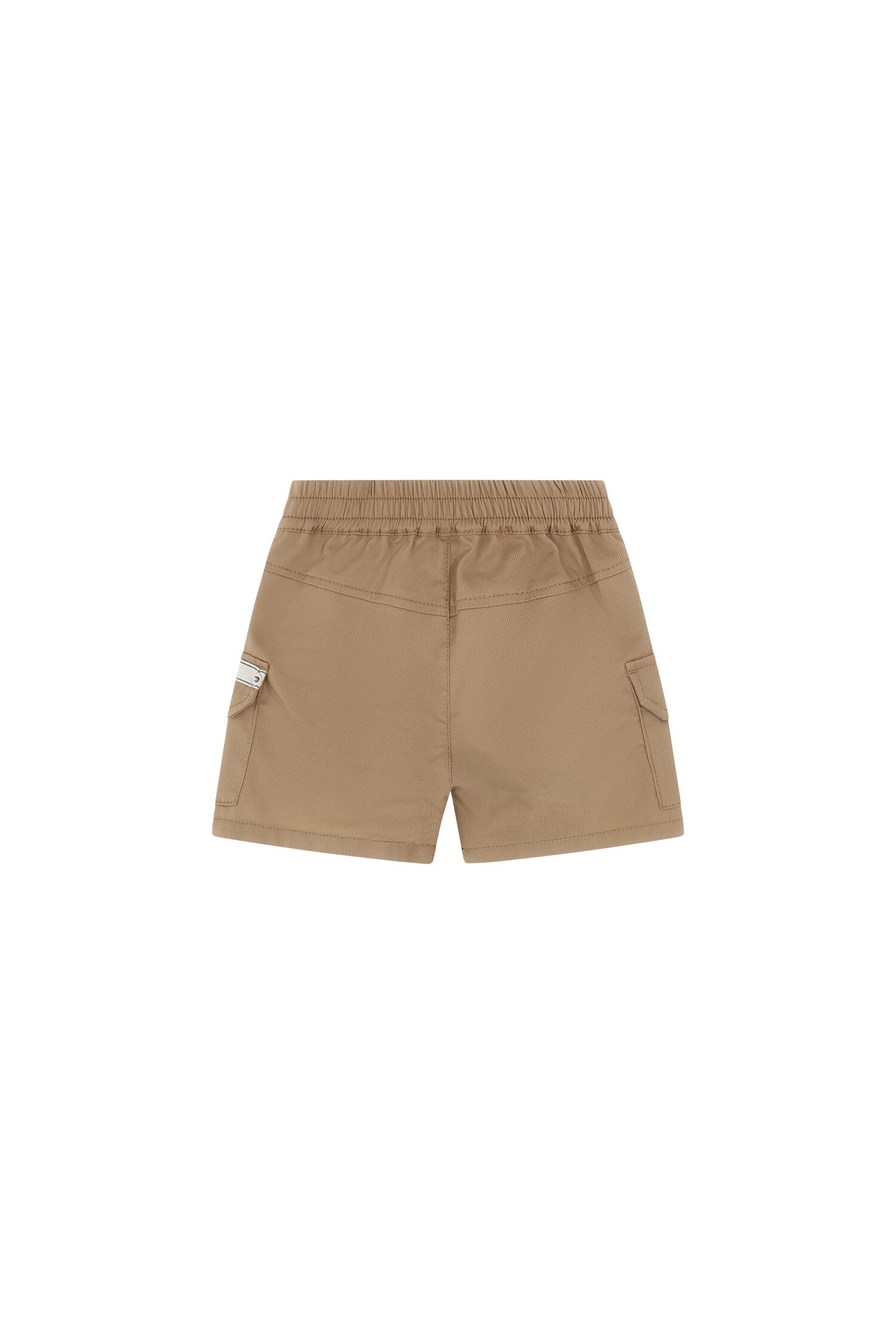 Moschino shorts neonato in cotone beige chiaro - vista alternativa 2