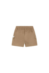 Pantaloncini cargo Scugnizzi 0-16 color sabbia per bambini con vita elasticizzata e tasche laterali funzionali
