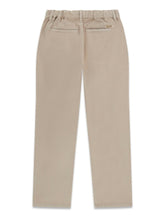 Pantaloni beige da bambino Scugnizzi 0-16 firmati Guess con elastico in vita e tasche posteriori a filetto