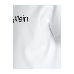 Calvin Klein Kids T-shirt junior unisex in cotone bianco modello IU0IU00682 - vista alternativa 3