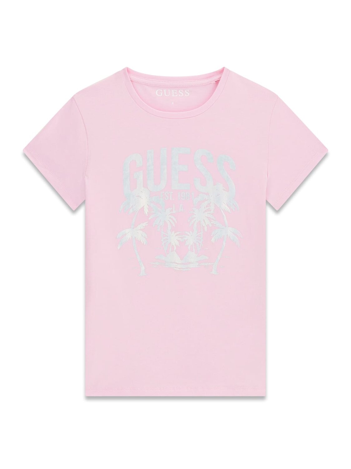 Guess Kids T-shirt a manica corta ragazzo rosa