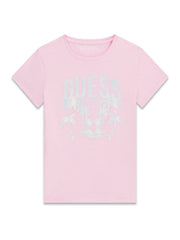 Guess Kids T-shirt a manica corta ragazzo rosa