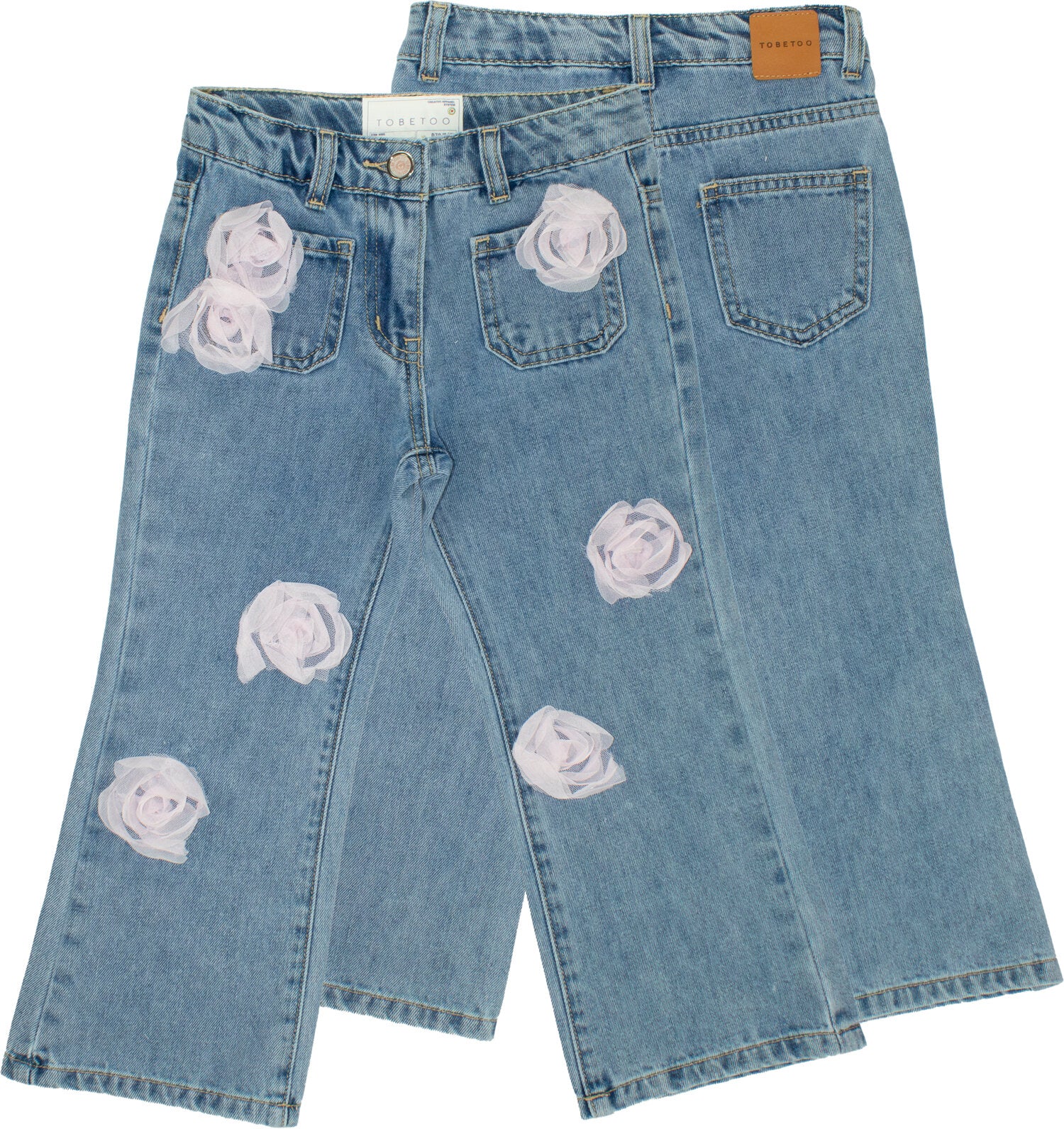 Tobetoo jeans bambina in denim