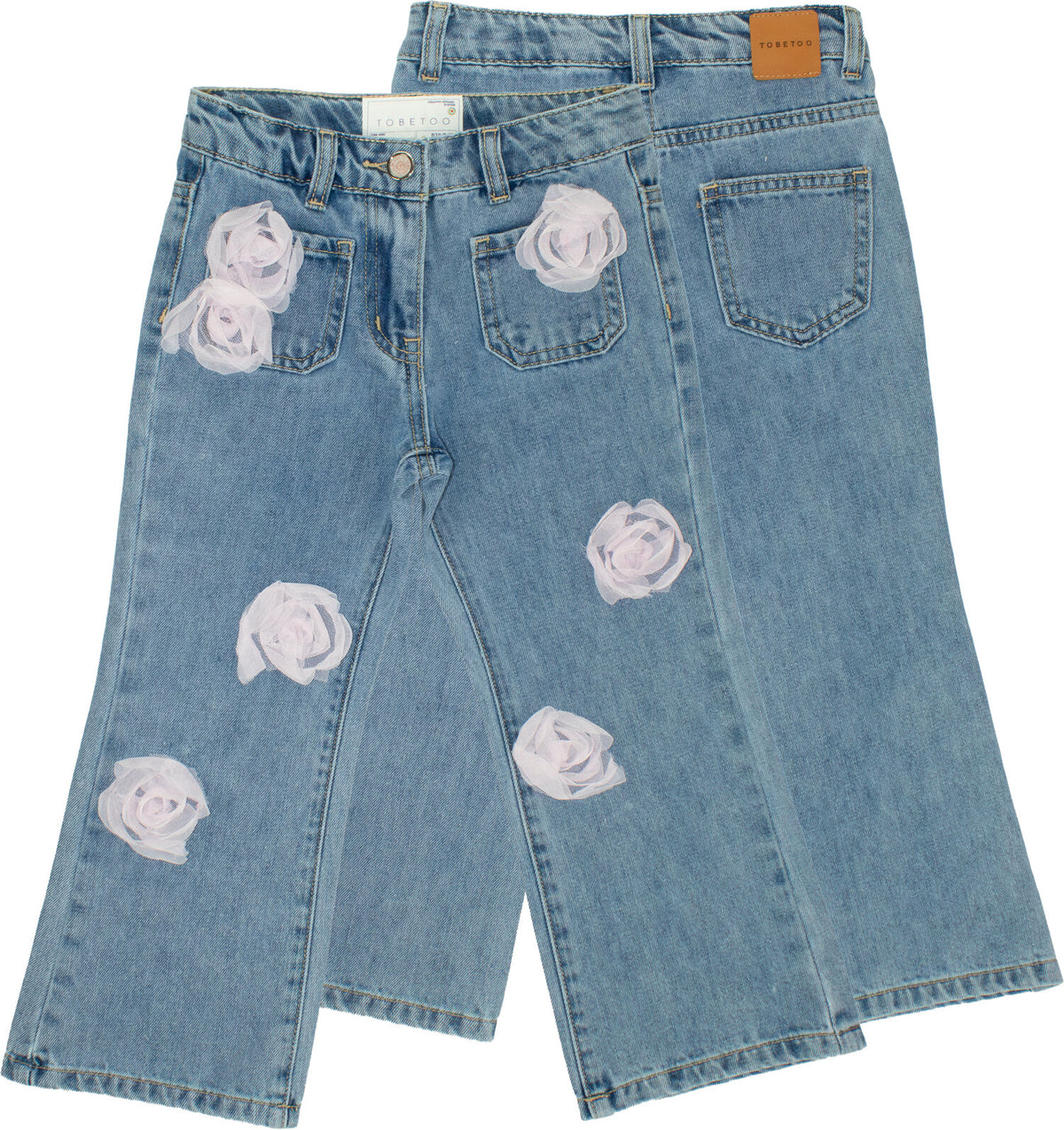 Tobetoo jeans bambina in denim