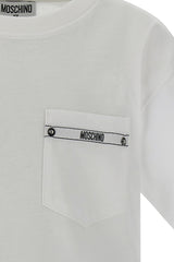 Moschino maglia bambino in cotone bianco - vista alternativa 2