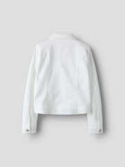 Name It giubbino ragazza in cotone bianco - vista alternativa 4