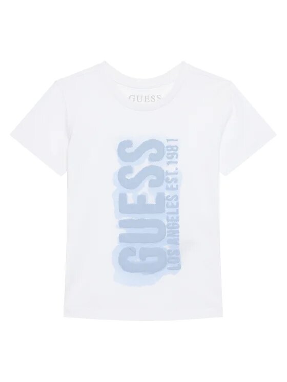 Guess Kids T-shirt a manica corta bambino N6RI11 bianco