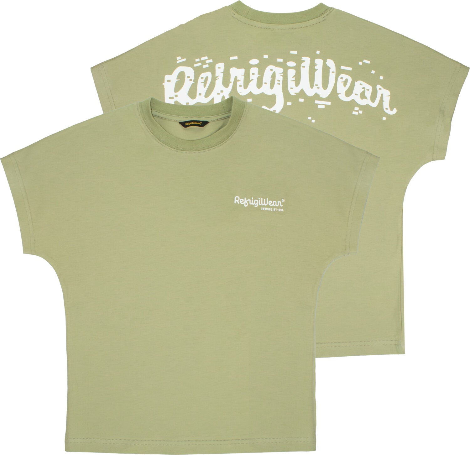 RefrigiWear T-shirt ragazzo verde