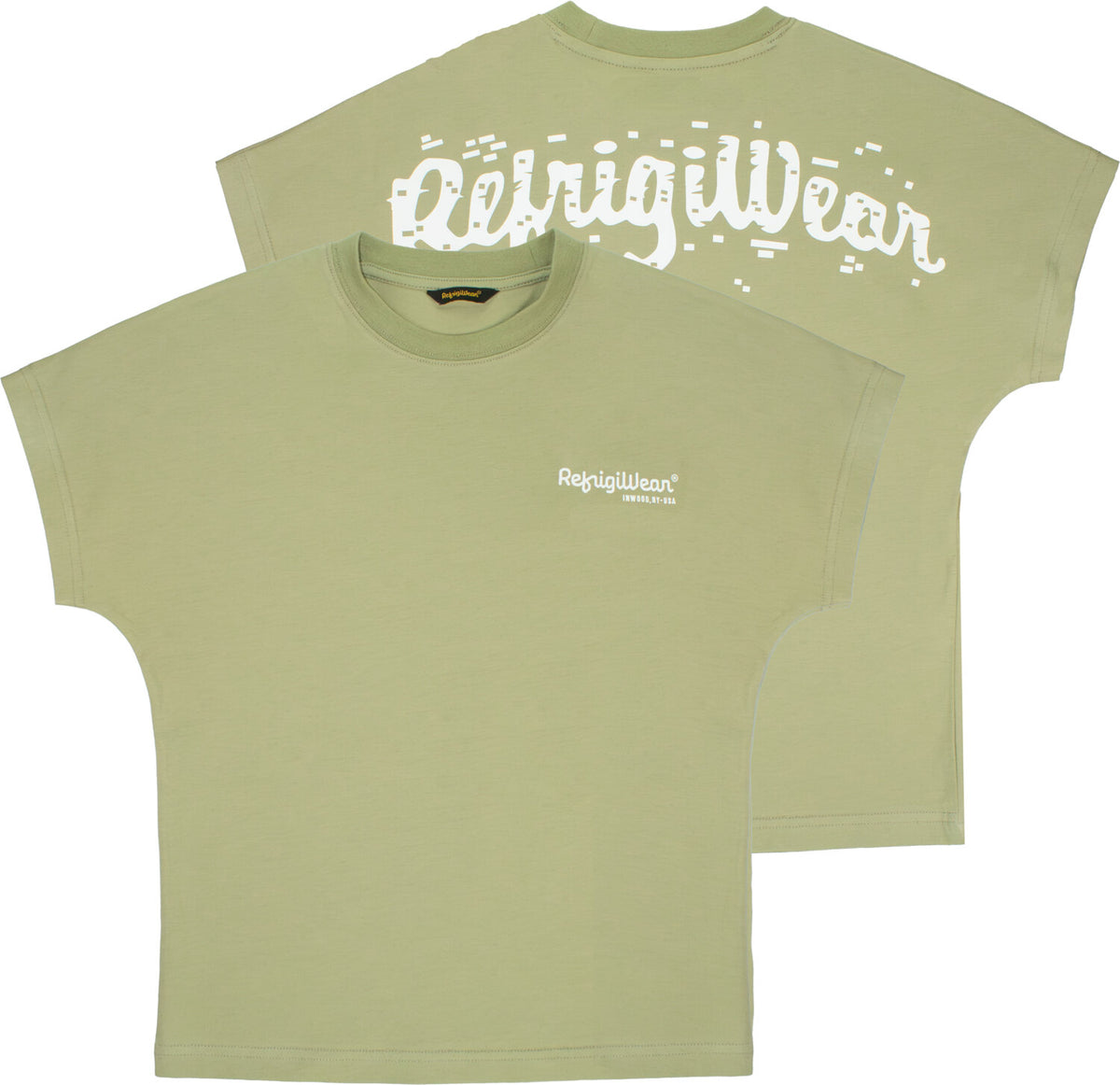 RefrigiWear T-shirt ragazzo verde