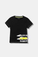 Guess Kids T-shirt a manica corta bambino N6RI02 spicy rosso – vista 3